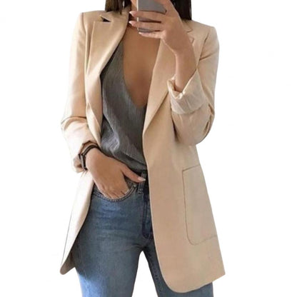 Lange Damesblazer – Elegant, Stijlvol & Comfortabel