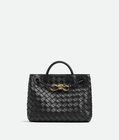 Geweven Vegan Leren Tote – Tijdloze Stijl en Duurzaam Design