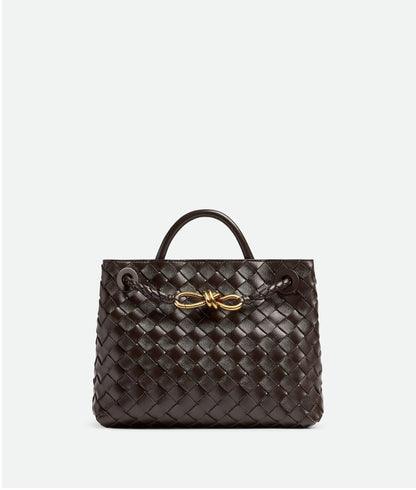 Geweven Vegan Leren Tote – Tijdloze Stijl en Duurzaam Design