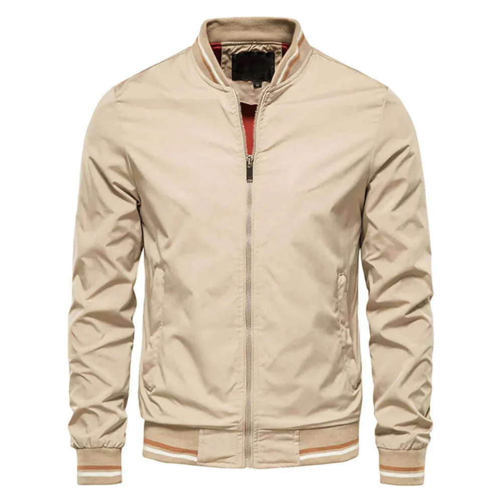 Heren Bomberjack met Slim Fit | Lichte Voorjaars- en Zomerjas
