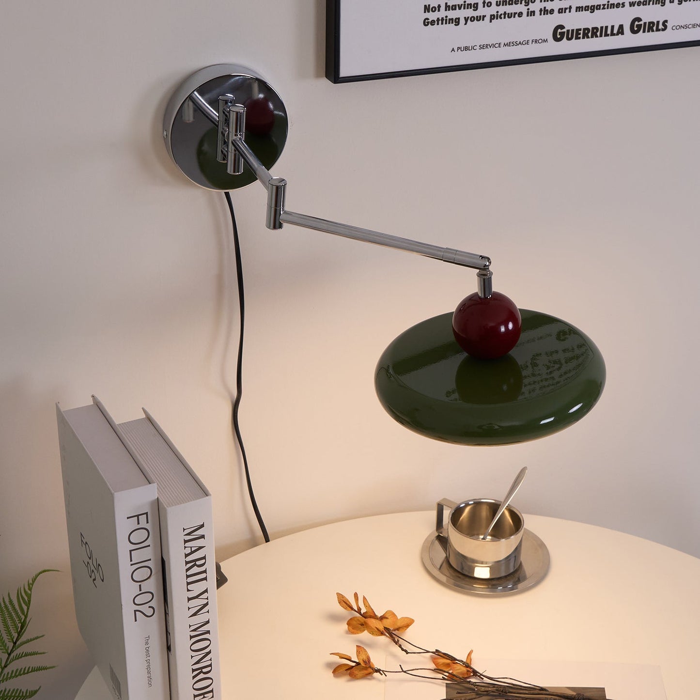 Myna – Wandlamp met Stekker | 20 cm Rond Design met LED