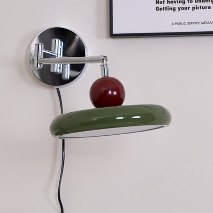 Myna – Wandlamp met Stekker | 20 cm Rond Design met LED