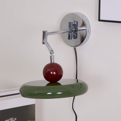 Myna – Wandlamp met Stekker | 20 cm Rond Design met LED