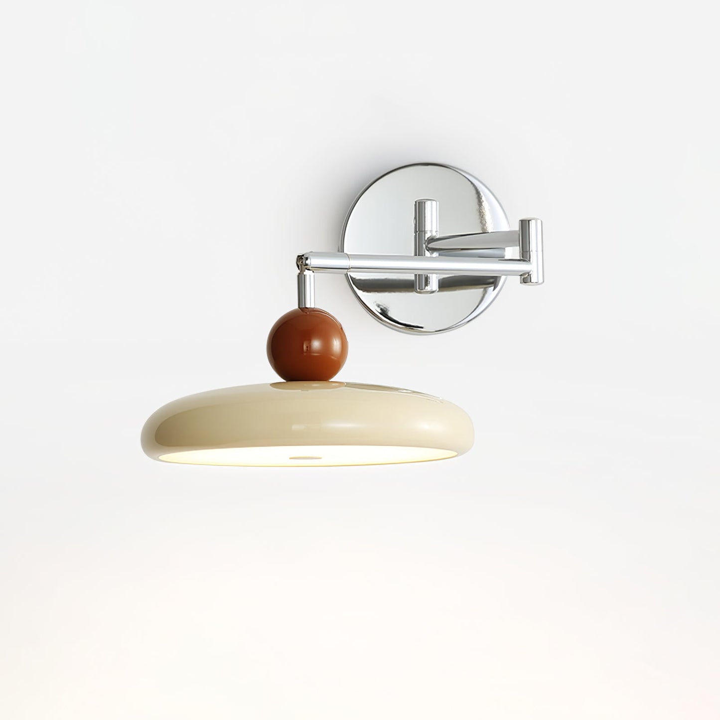 Myna – Wandlamp met Stekker | 20 cm Rond Design met LED