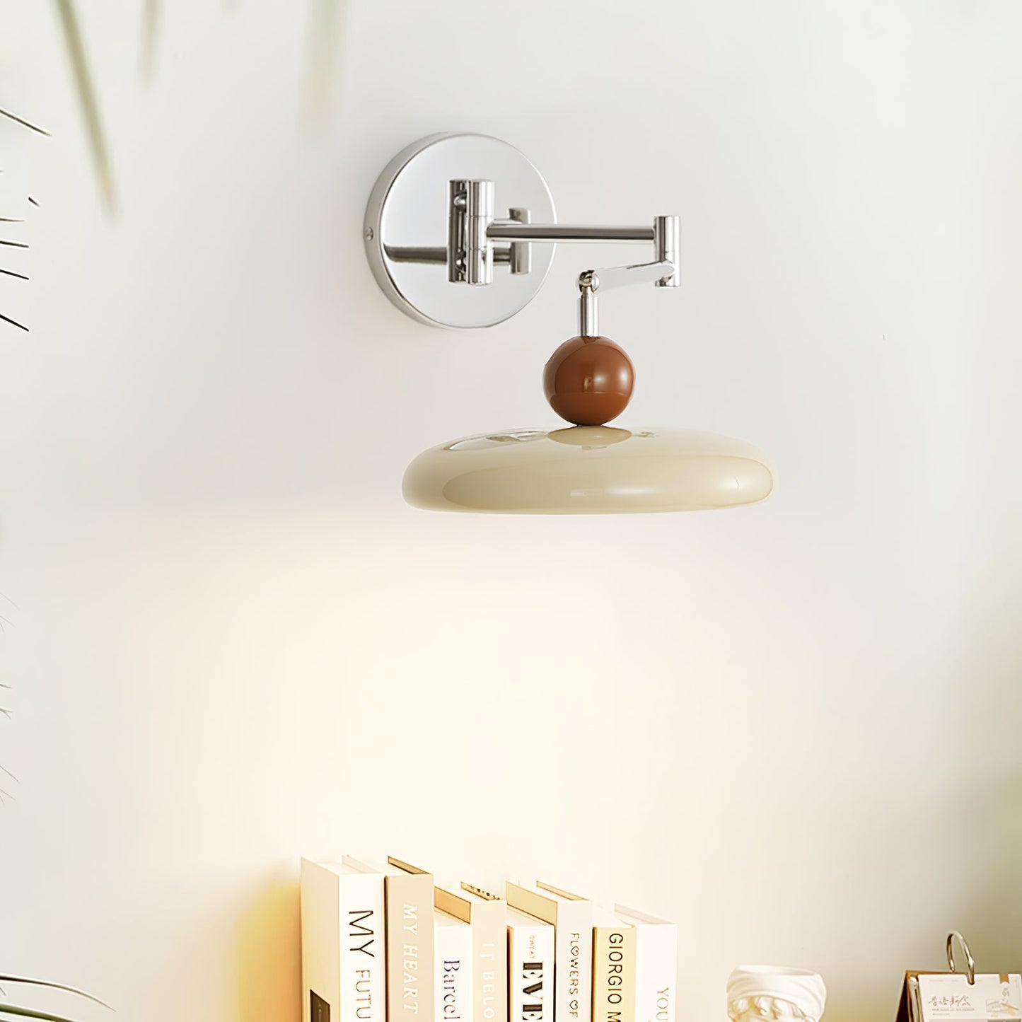 Myna – Wandlamp met Stekker | 20 cm Rond Design met LED