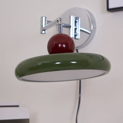Myna – Wandlamp met Stekker | 20 cm Rond Design met LED
