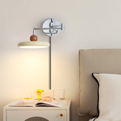 Myna – Wandlamp met Stekker | 20 cm Rond Design met LED