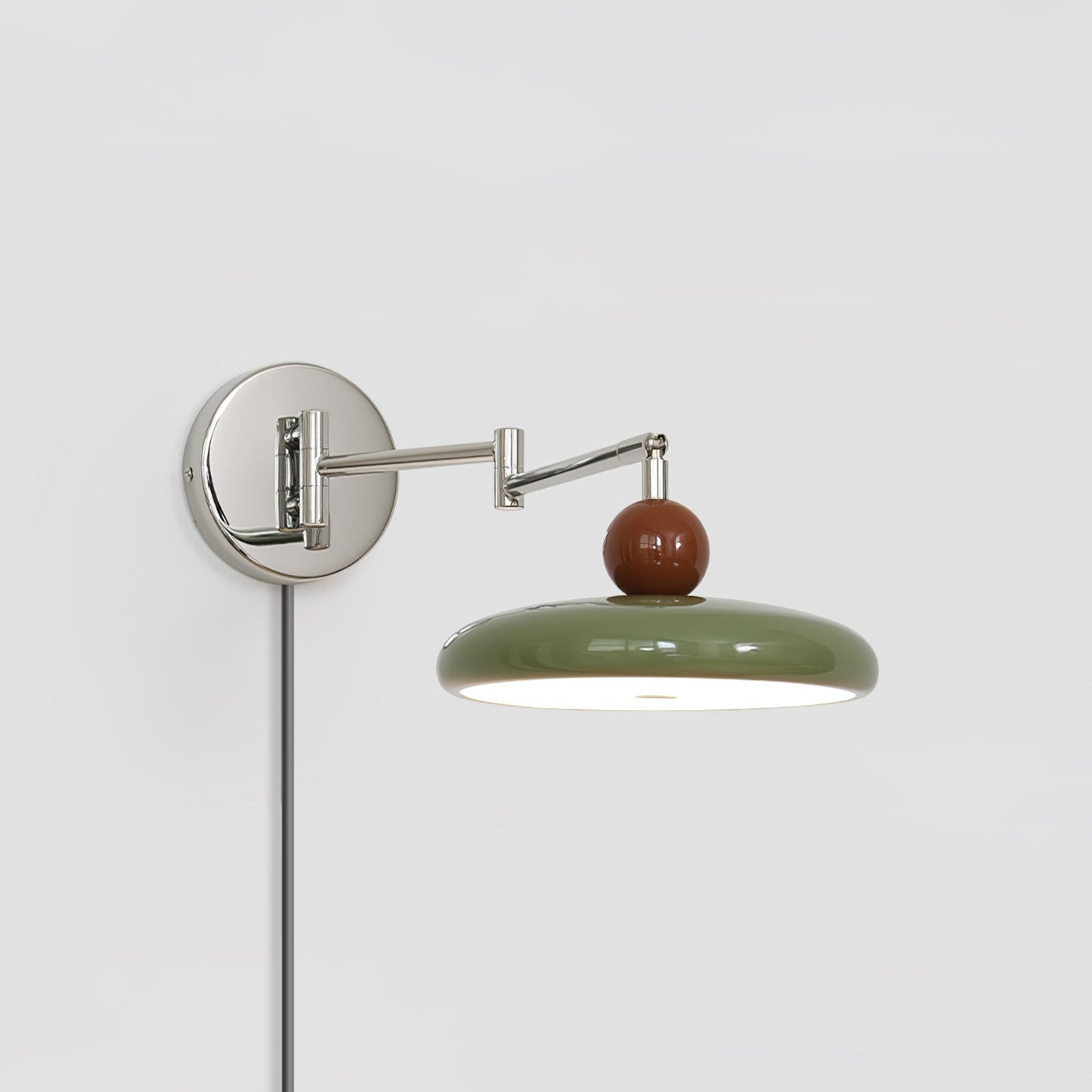 Myna – Wandlamp met Stekker | 20 cm Rond Design met LED