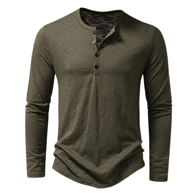 Heren Longsleeve Shirt – Veelzijdig & Comfortabel voor Elke Dag
