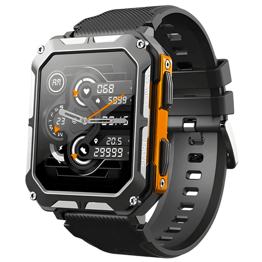Robuuste Smartwatch – Schokbestendig, Waterdicht & Lange Batterijduur | Bellen & Sporttracking