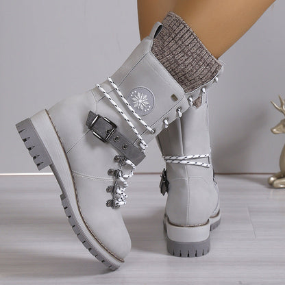 Winterlaarzen met Antislip en Warme Voering