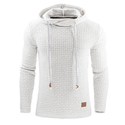 Heren Hoodie met Capuchon en Wafelstructuur