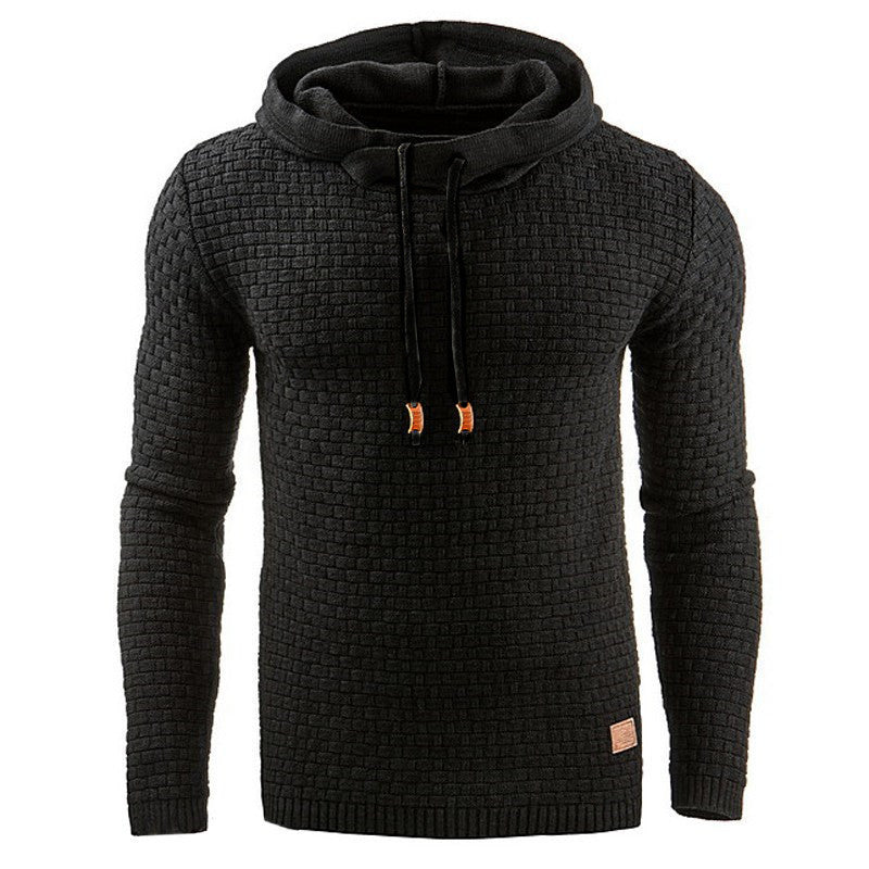 Heren Hoodie met Capuchon en Wafelstructuur