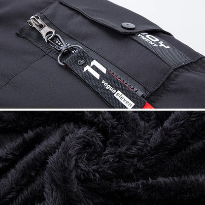 Herrenparka mit Kapuze und Pelzbesatz - Warm und Funktional