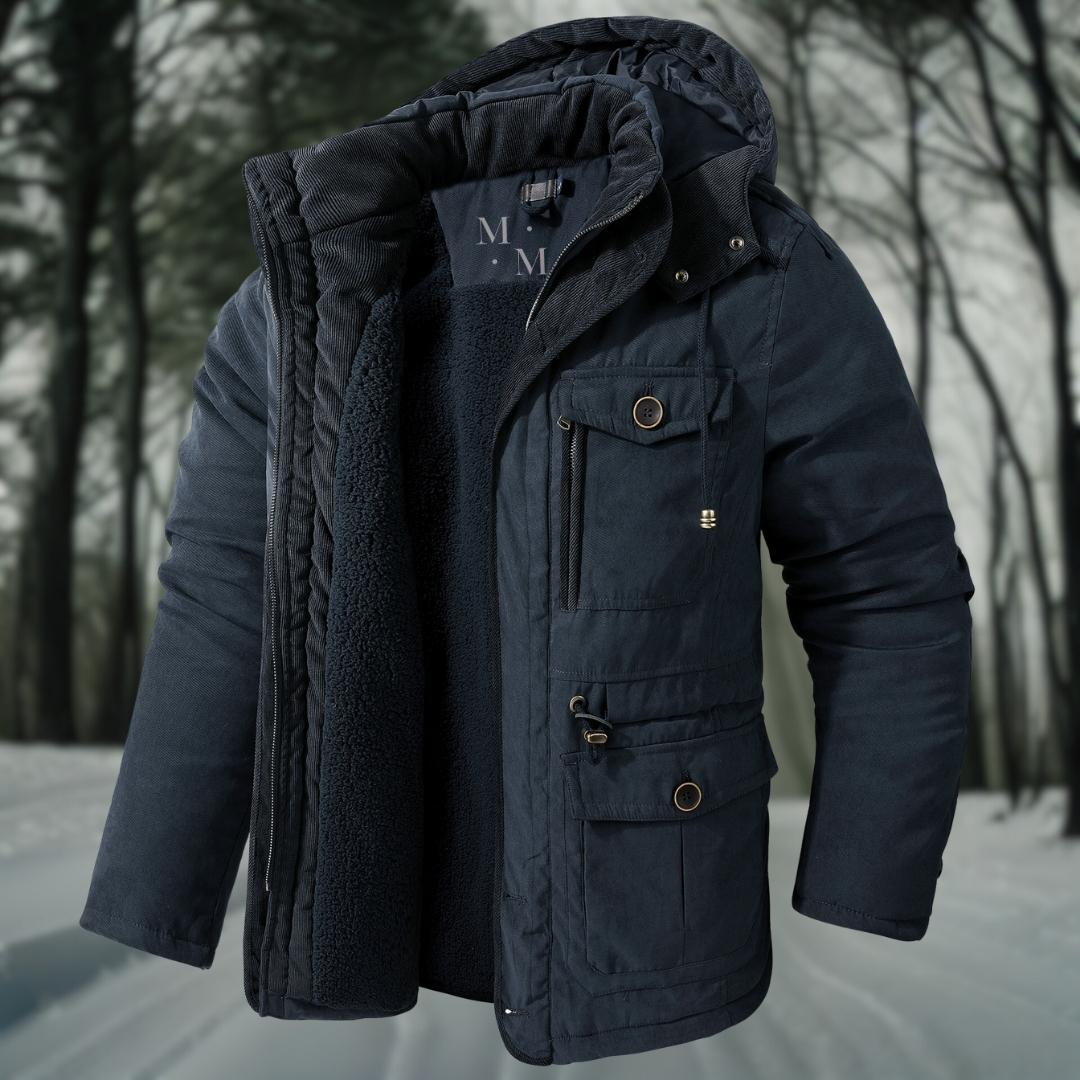 Herren Winterjacke mit Kapuze - Funktionell und Warm
