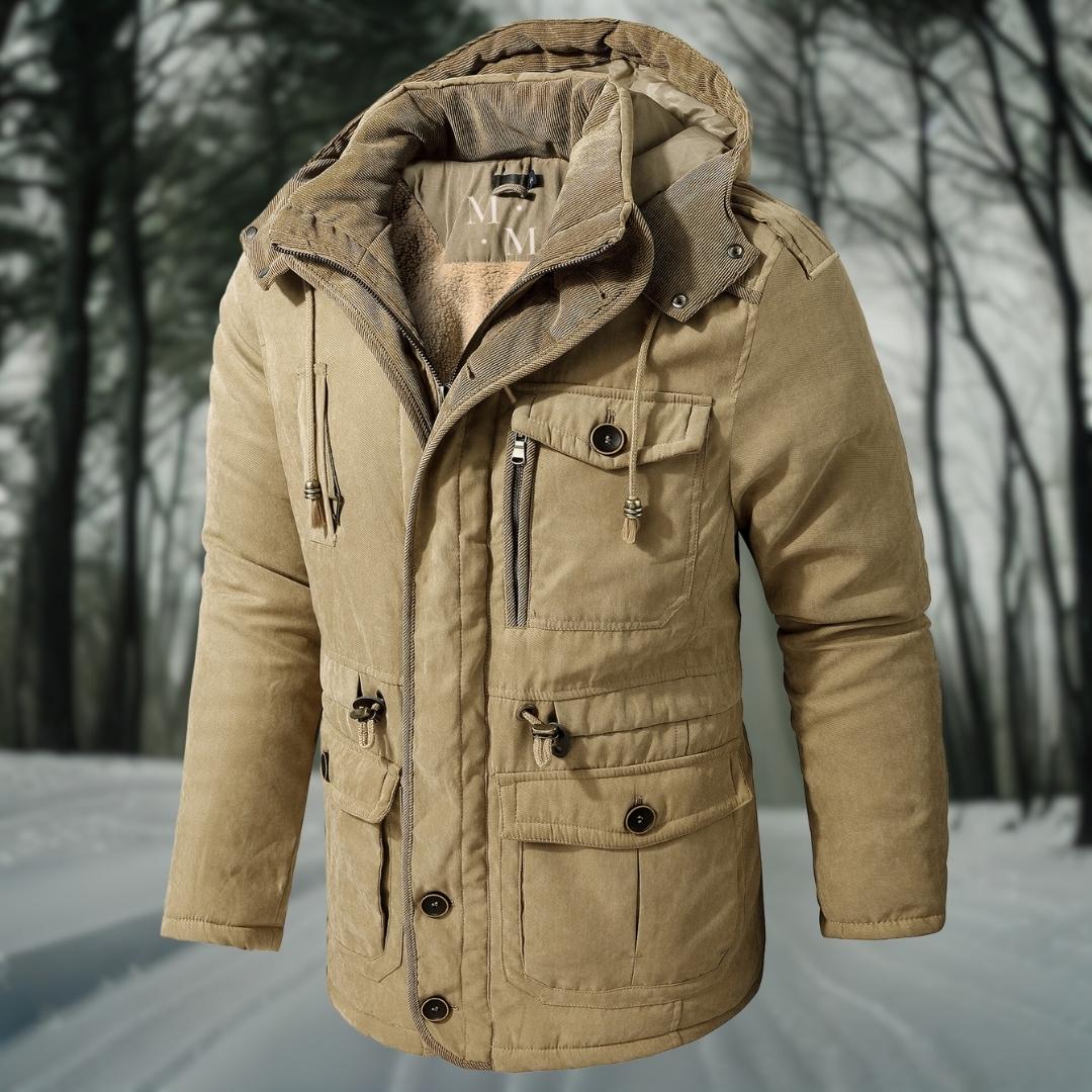Herren Winterjacke mit Kapuze - Funktionell und Warm