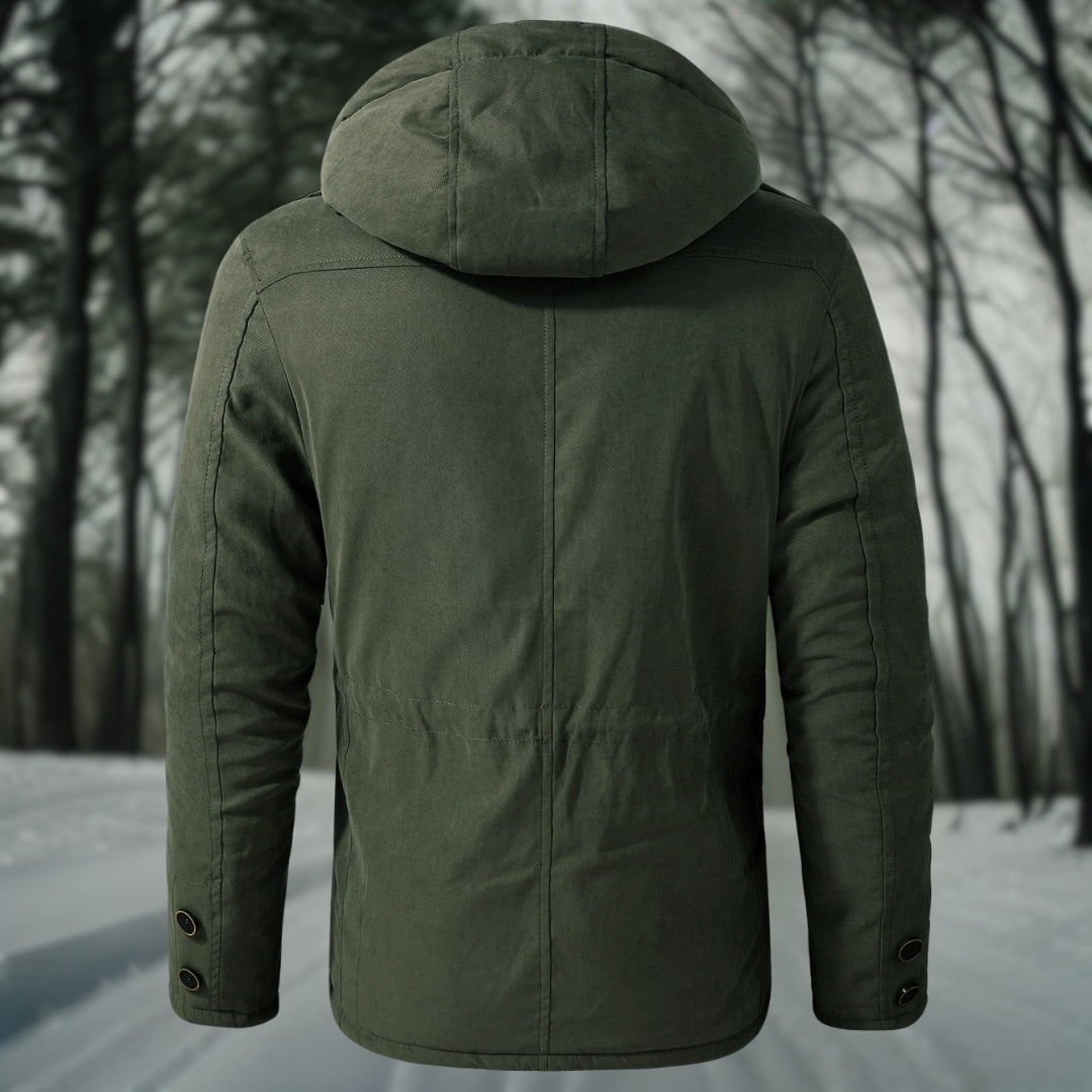 Herren Winterjacke mit Kapuze - Funktionell und Warm