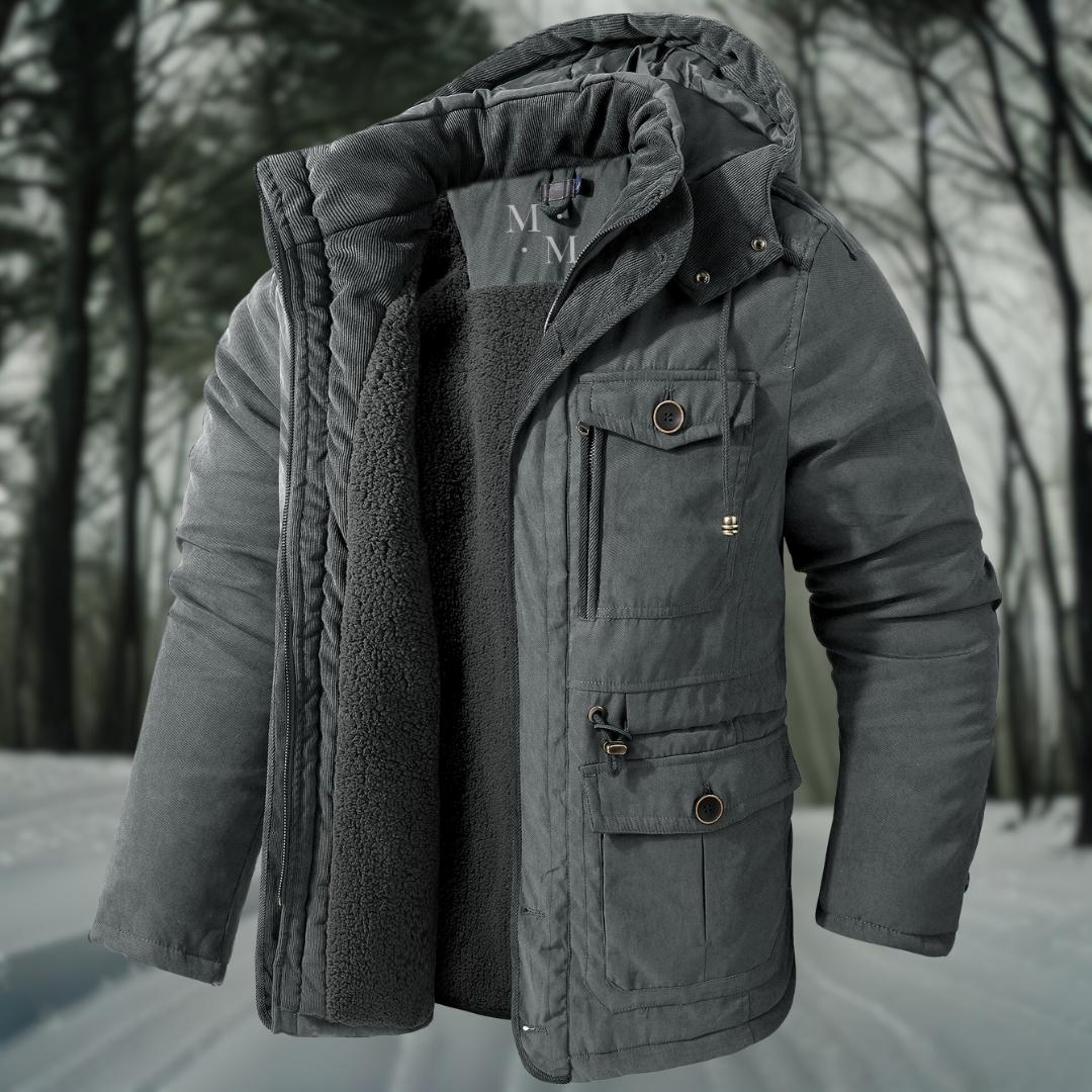 Herren Winterjacke mit Kapuze - Funktionell und Warm