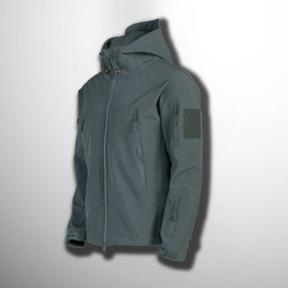 Wasserdichte Herren Outdoor Jacke – Winddicht & Funktionell mit Antidiebstahltaschen