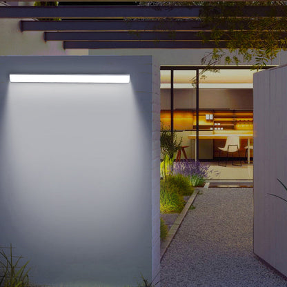 Minimalistische Wasserdichte LED Außenwandleuchte – Modernes Design, IP65, Aluminium für Garten & Fassade