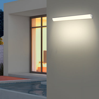 Minimalistische Wasserdichte LED Außenwandleuchte – Modernes Design, IP65, Aluminium für Garten & Fassade