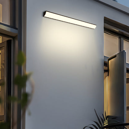 Minimalistische Wasserdichte LED Außenwandleuchte – Modernes Design, IP65, Aluminium für Garten & Fassade