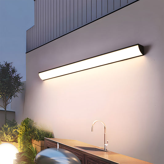Minimalistische Wasserdichte LED Außenwandleuchte – Modernes Design, IP65, Aluminium für Garten & Fassade