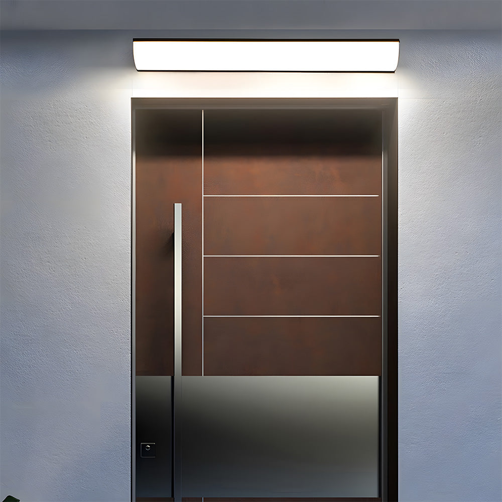 Minimalistische Wasserdichte LED Außenwandleuchte – Modernes Design, IP65, Aluminium für Garten & Fassade