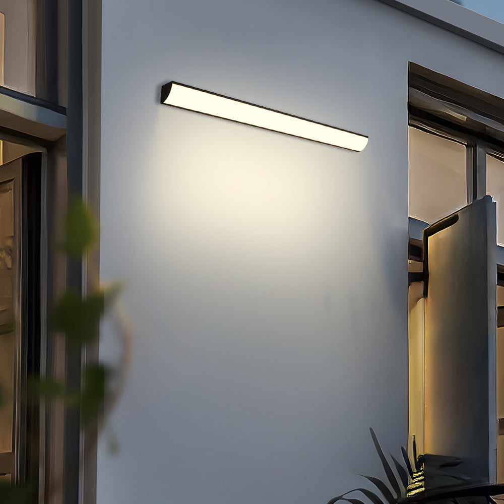 Minimalistische Wasserdichte LED Außenwandleuchte – Modernes Design, IP65, Aluminium für Garten & Fassade