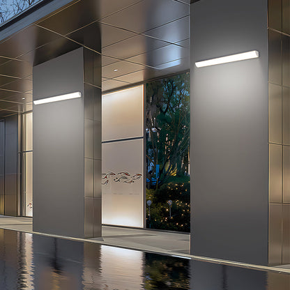 Minimalistische Wasserdichte LED Außenwandleuchte – Modernes Design, IP65, Aluminium für Garten & Fassade
