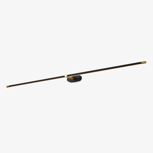Minimalistische lineare Wandleuchte – LED Badezimmerlampe in Schwarz oder Gold