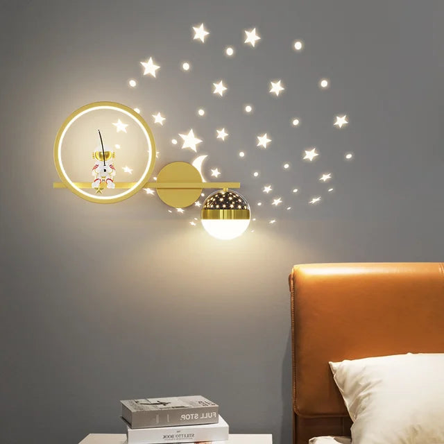 KinderLicht – LED Wandlamp voor Kinderkamer | Dimbaar & Kindvriendelijk Design
