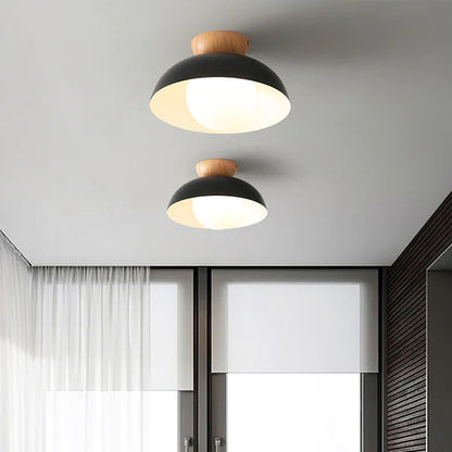 Moderne minimalistische Deckenleuchte – Halbeinbau-Modell