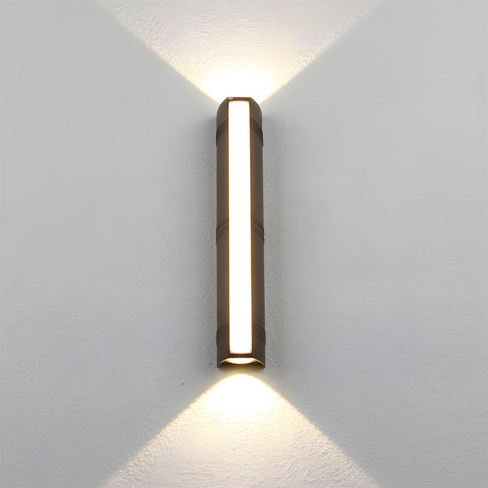 Moderne wasserdichte LED Außenwandleuchte – IP65, Aluminium & Acryl, wetterbeständiges Design für Garten oder Fassade