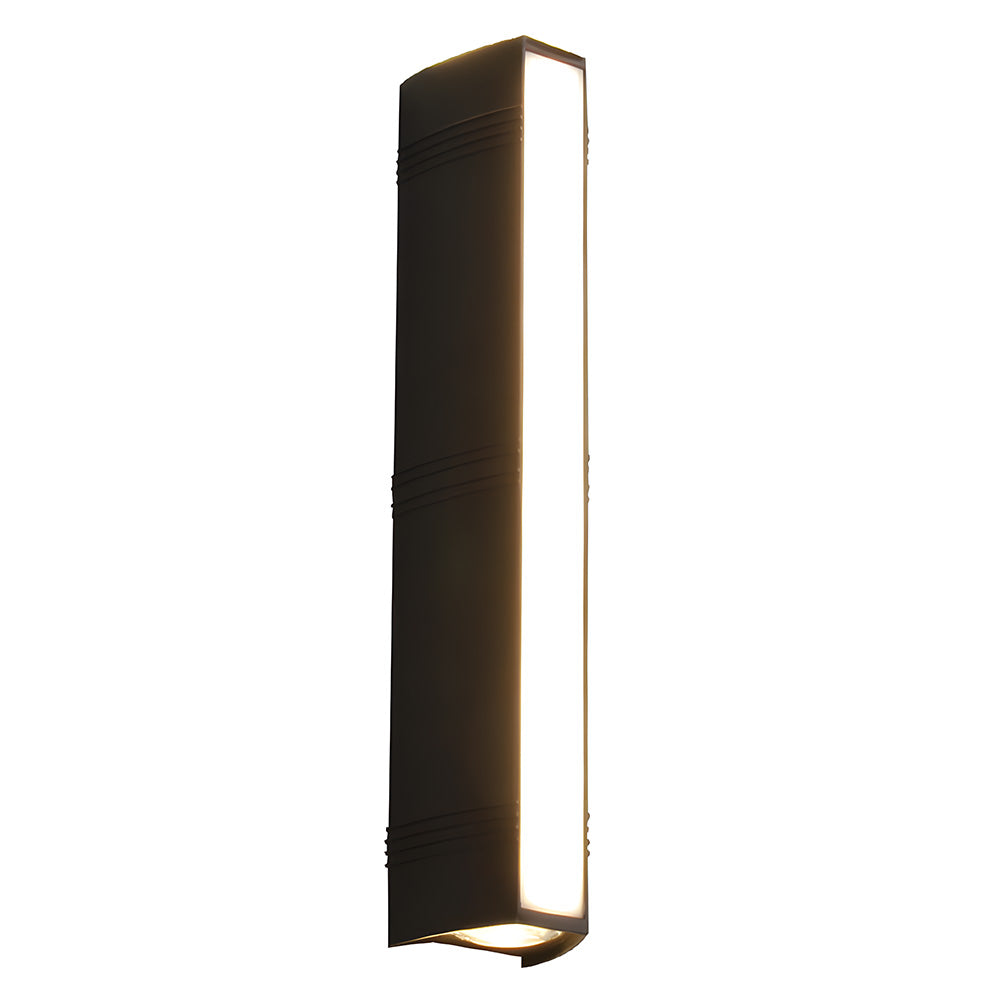 Moderne wasserdichte LED Außenwandleuchte – IP65, Aluminium & Acryl, wetterbeständiges Design für Garten oder Fassade