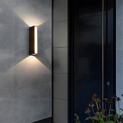 Moderne wasserdichte LED Außenwandleuchte – IP65, Aluminium & Acryl, wetterbeständiges Design für Garten oder Fassade