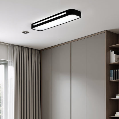 Modern Nordic Minimalist Long LED Dimmable Ceiling Lighting