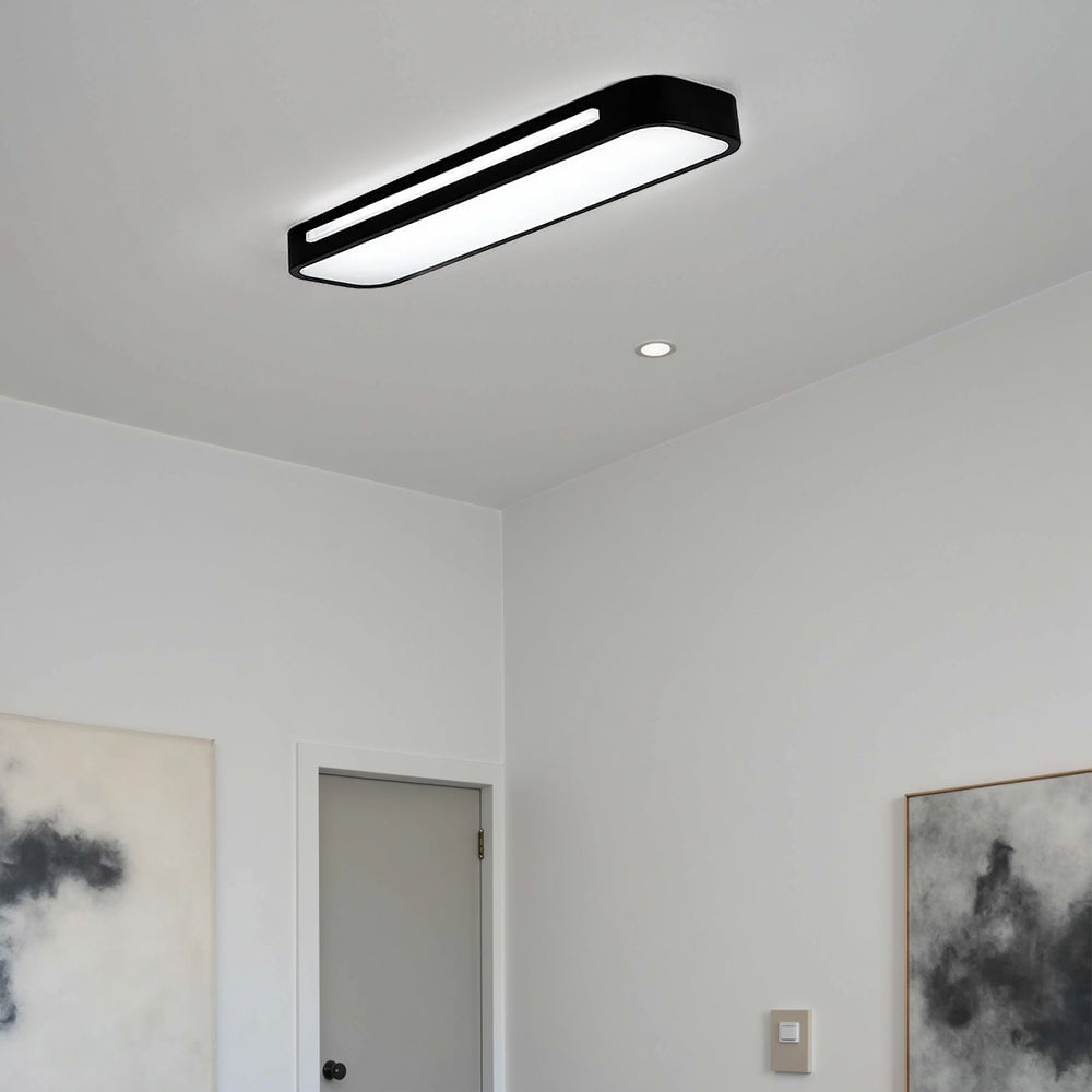 Modern Nordic Minimalist Long LED Dimmable Ceiling Lighting