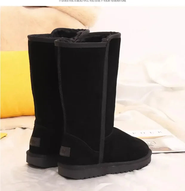 Warme dames snowboots – Comfortabele winterlaarzen met pluche voering