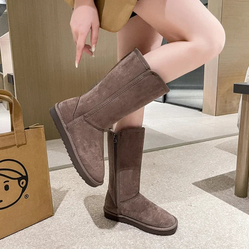 Warme dames snowboots – Comfortabele winterlaarzen met pluche voering