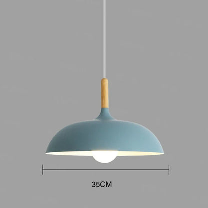 NordicOak – Skandinavische Eichen Holz Deckenlampe | Energieeffizient & Modernes Design