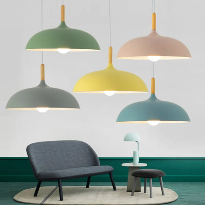 NordicOak – Skandinavische Eichen Holz Deckenlampe | Energieeffizient & Modernes Design
