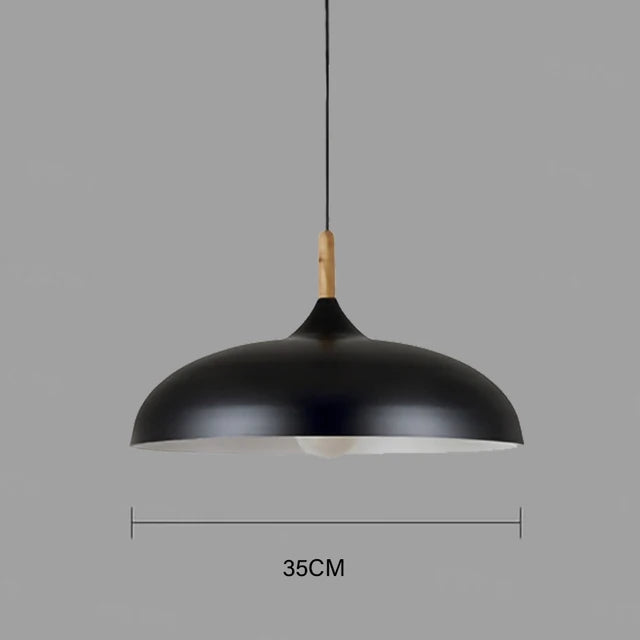 NordicOak – Skandinavische Eichen Holz Deckenlampe | Energieeffizient & Modernes Design