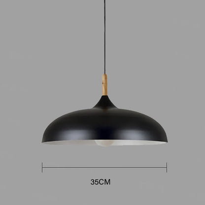 NordicOak – Skandinavische Eichen Holz Deckenlampe | Energieeffizient & Modernes Design