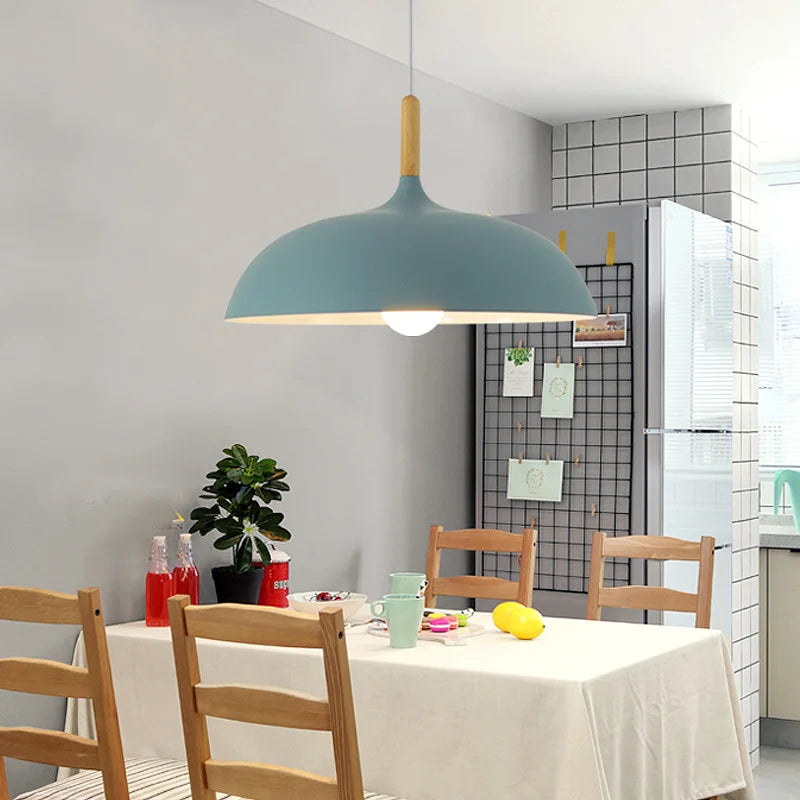 NordicOak – Skandinavische Eichen Holz Deckenlampe | Energieeffizient & Modernes Design