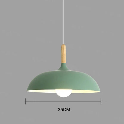 NordicOak – Skandinavische Eichen Holz Deckenlampe | Energieeffizient & Modernes Design