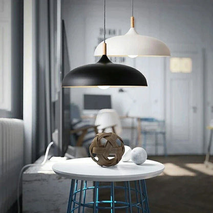 NordicOak – Skandinavische Eichen Holz Deckenlampe | Energieeffizient & Modernes Design