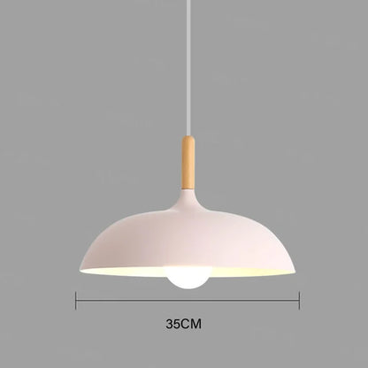 NordicOak – Skandinavische Eichen Holz Deckenlampe | Energieeffizient & Modernes Design