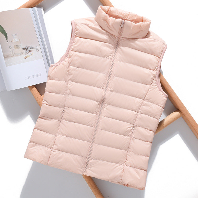 Dames Kleurrijke Puffer Bodywarmers - Lichtgewicht voor Lente en Herfst