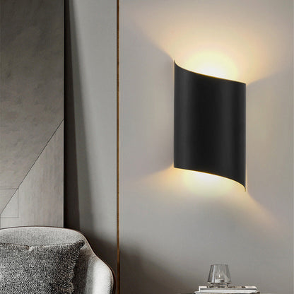 Functionele Waterdichte Aluminium Zwarte LED Buitenwandlamp – IP65